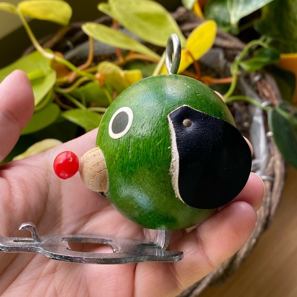 MCM wooden / leather bottle opener bar cart accessories - Picture 3 of 6